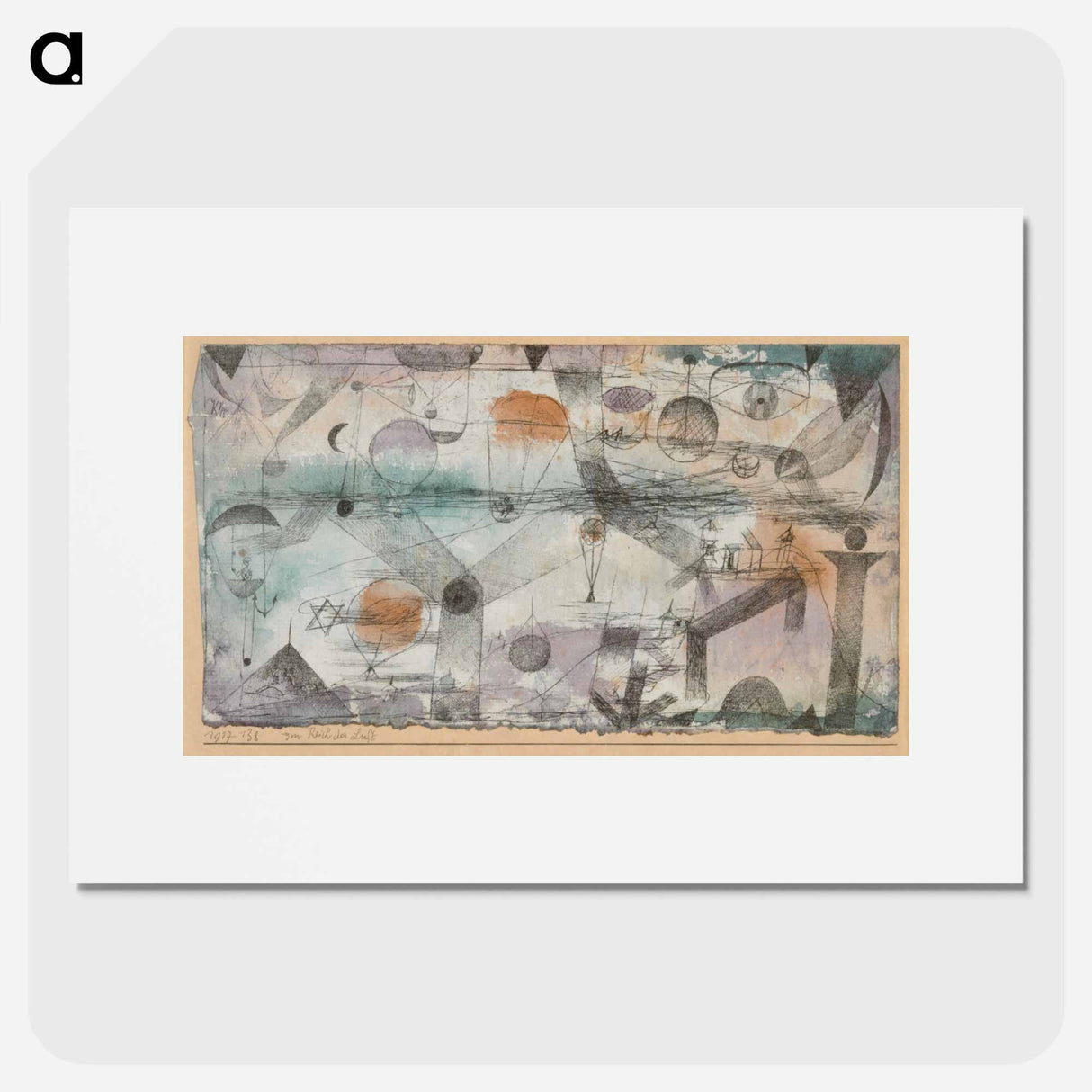 In the realm of air
- パウル クレー Poster.
