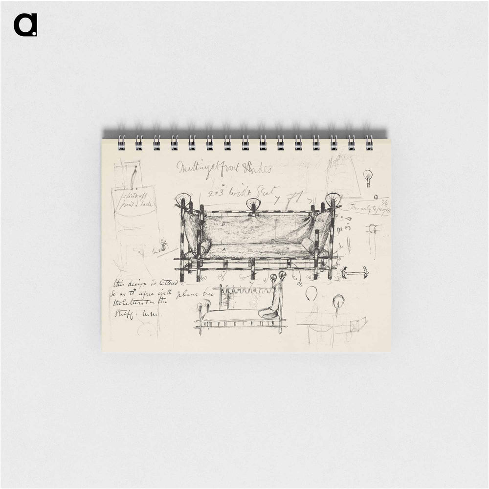Two Designs for a Sofa - ウィリアム モリス Memo.