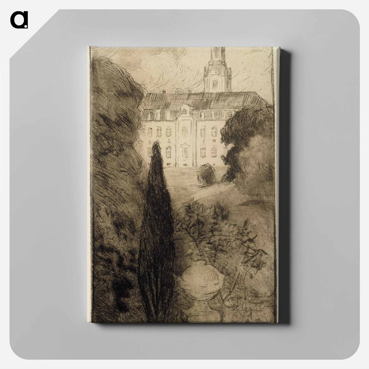 Bregentvedin linnasta - アルバート エーデルフェルト Canvas.