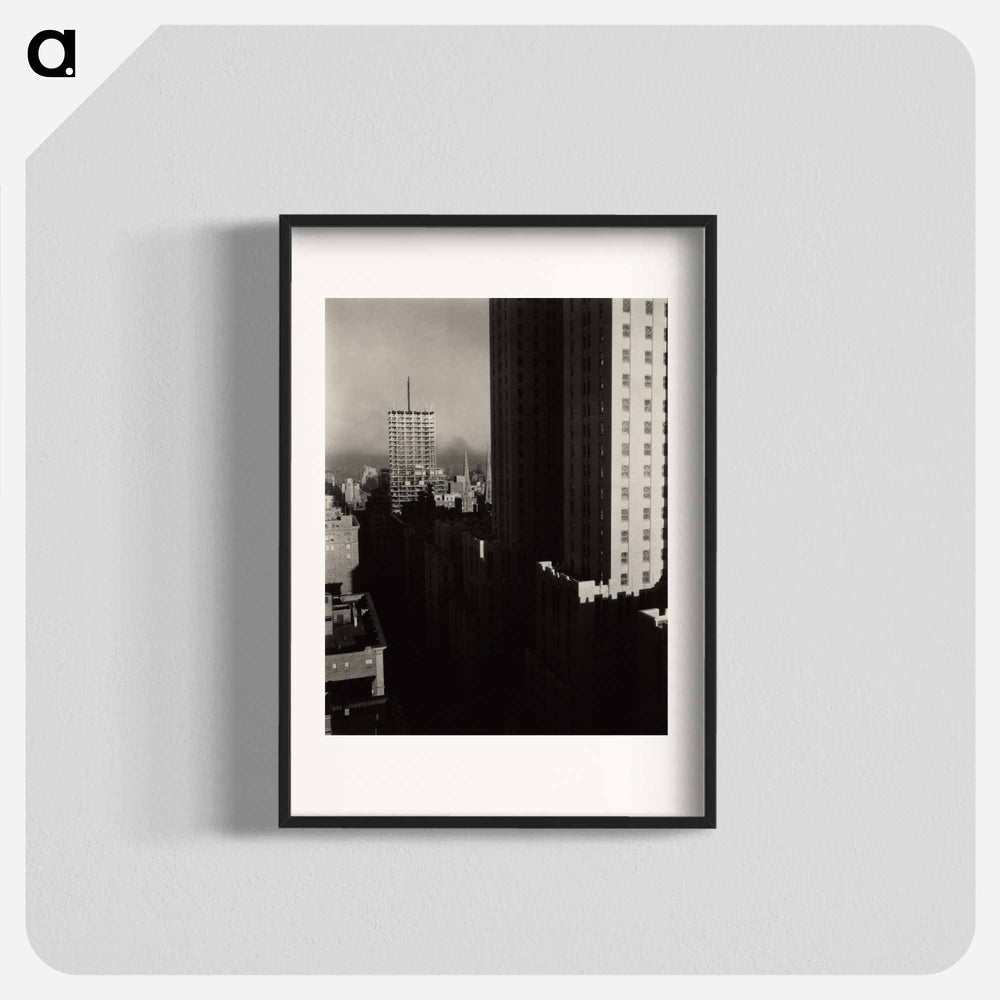 From the Shelton - アルフレッド スティーグリッツ Poster.