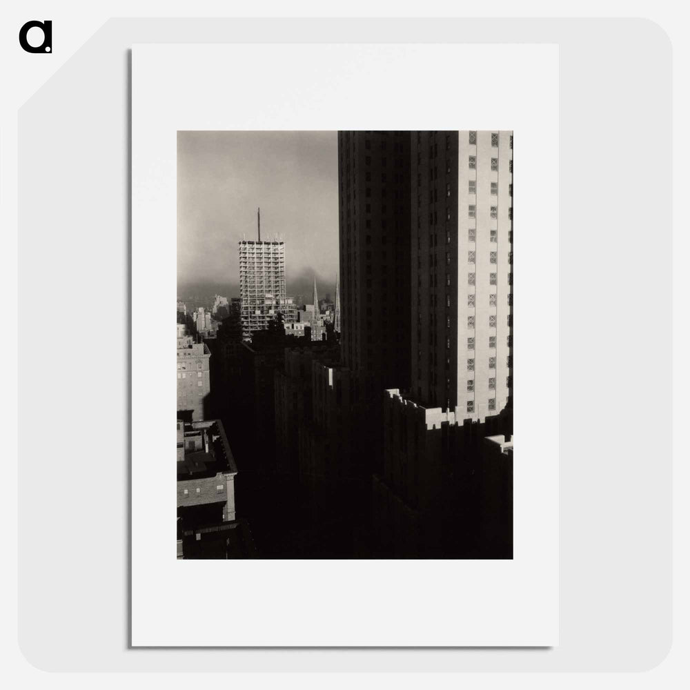 From the Shelton - アルフレッド スティーグリッツ Poster.