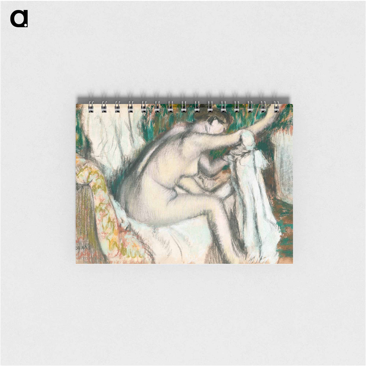 Nude lady. Woman Drying Her Arm - エドガー ドガ Memo.