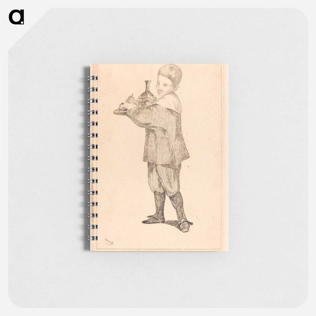 Child Holding a Tray - エドゥアール マネ Memo.
