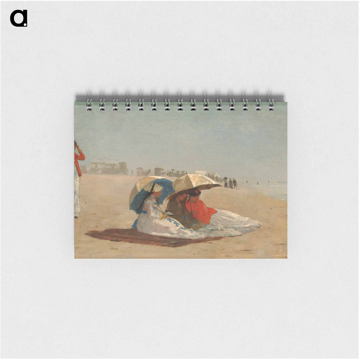 East Hampton Beach, Long Island - ウィンスロー ホーマー Memo.