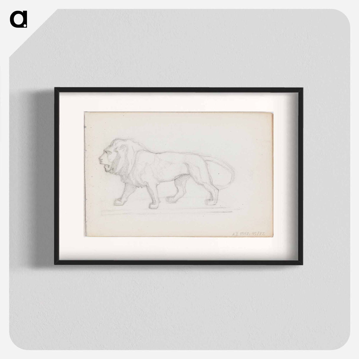 (unknown)part of a sketchbook - アルバート エーデルフェルト Poster.