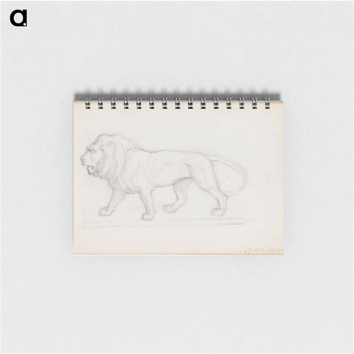 アートメモ帳-(unknown)part of a sketchbook - アルバート エーデルフェルト Memo.