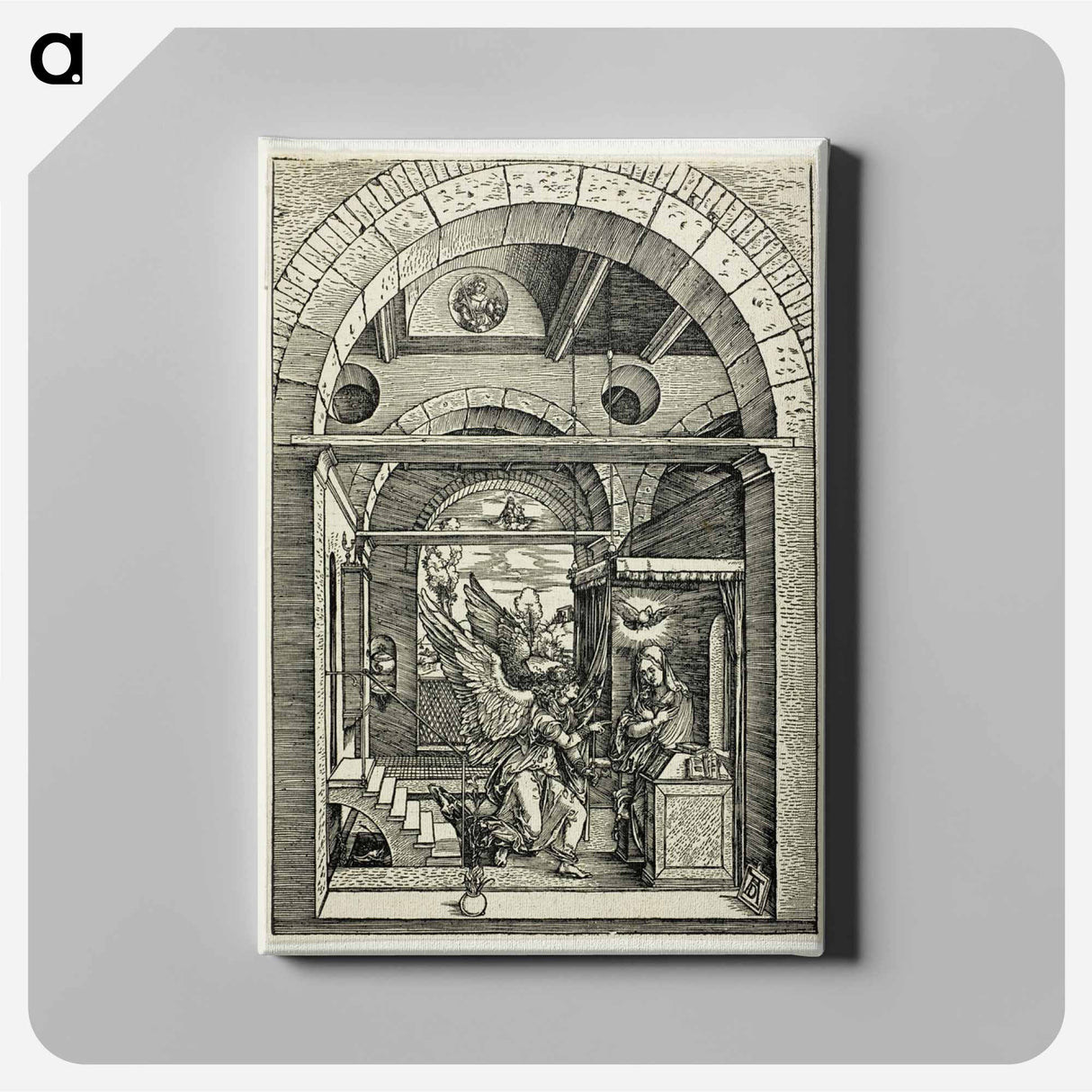 The Annunciation - アルブレヒト デューラー Canvas.