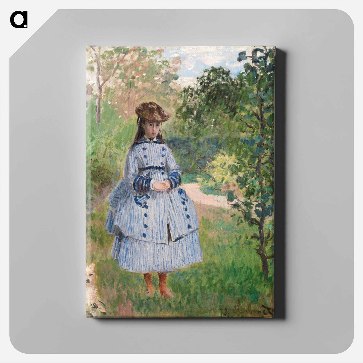 アートパネル-Girl with Dog
- バーンズ・コレクション Canvas.
