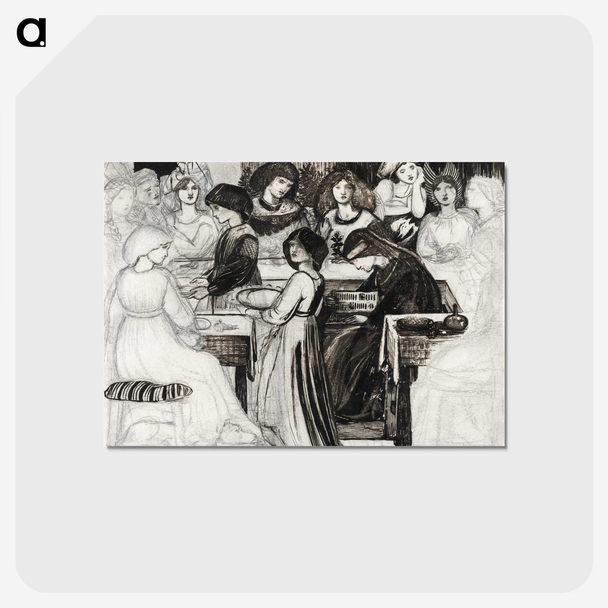 2-35_Edward-Burne-Jones_postcard