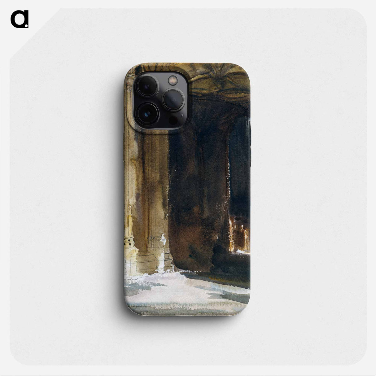 Cathedral Interior - John Singer Sargent Phone Case.