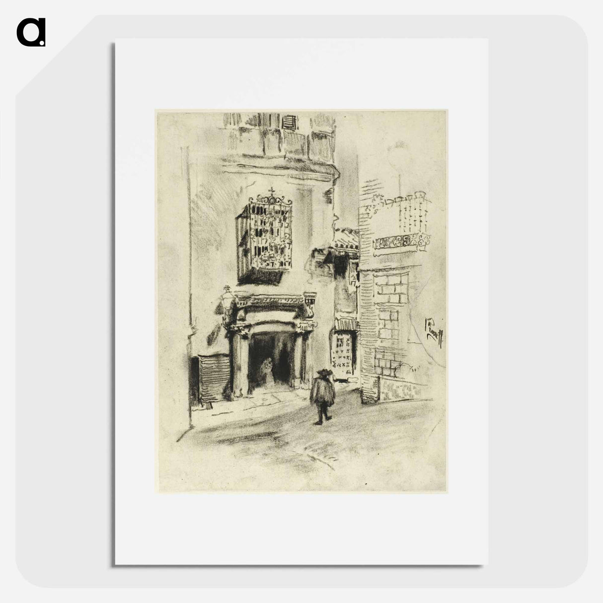 アートポスター-A Doorway, Toledo
- ジョセフ ペネル Poster.