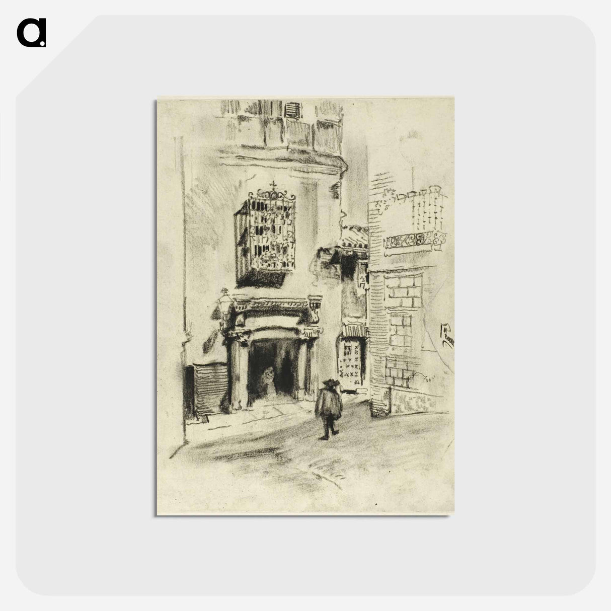 アートポストカード-A Doorway, Toledo
- ジョセフ ペネル Postcard.