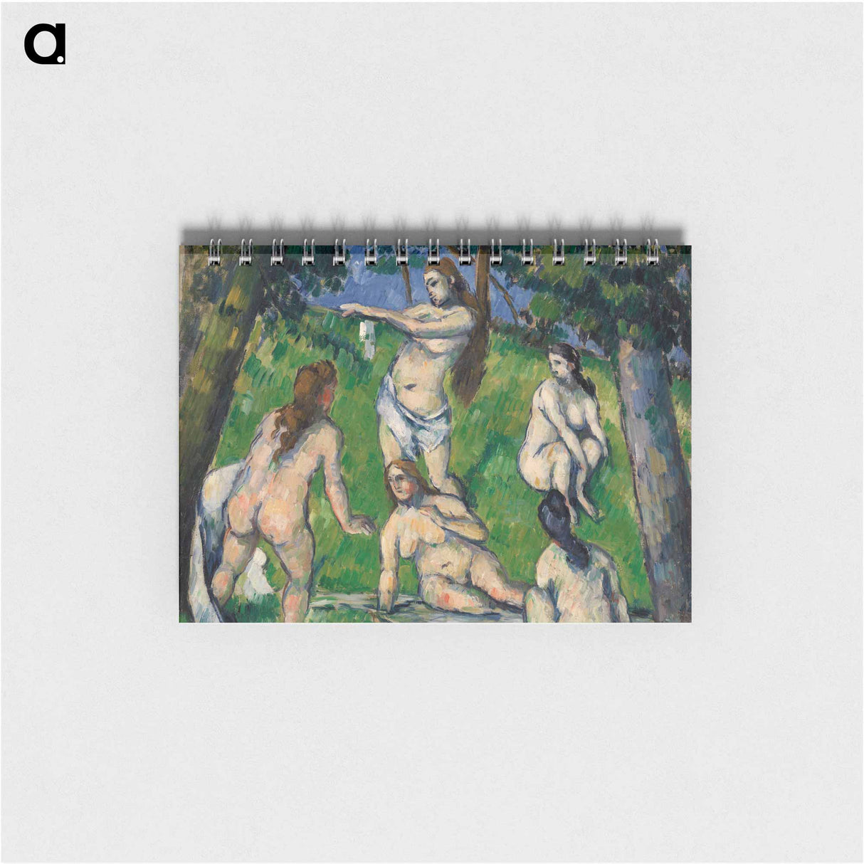 Five Bathers - ポール セザンヌ Memo.