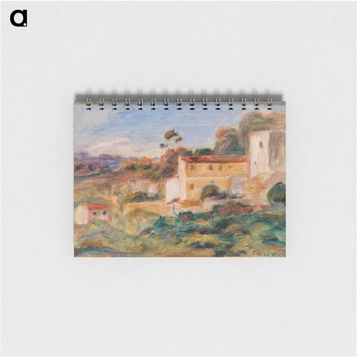 Landscape - ピエール オーギュスト ルノワール Memo.