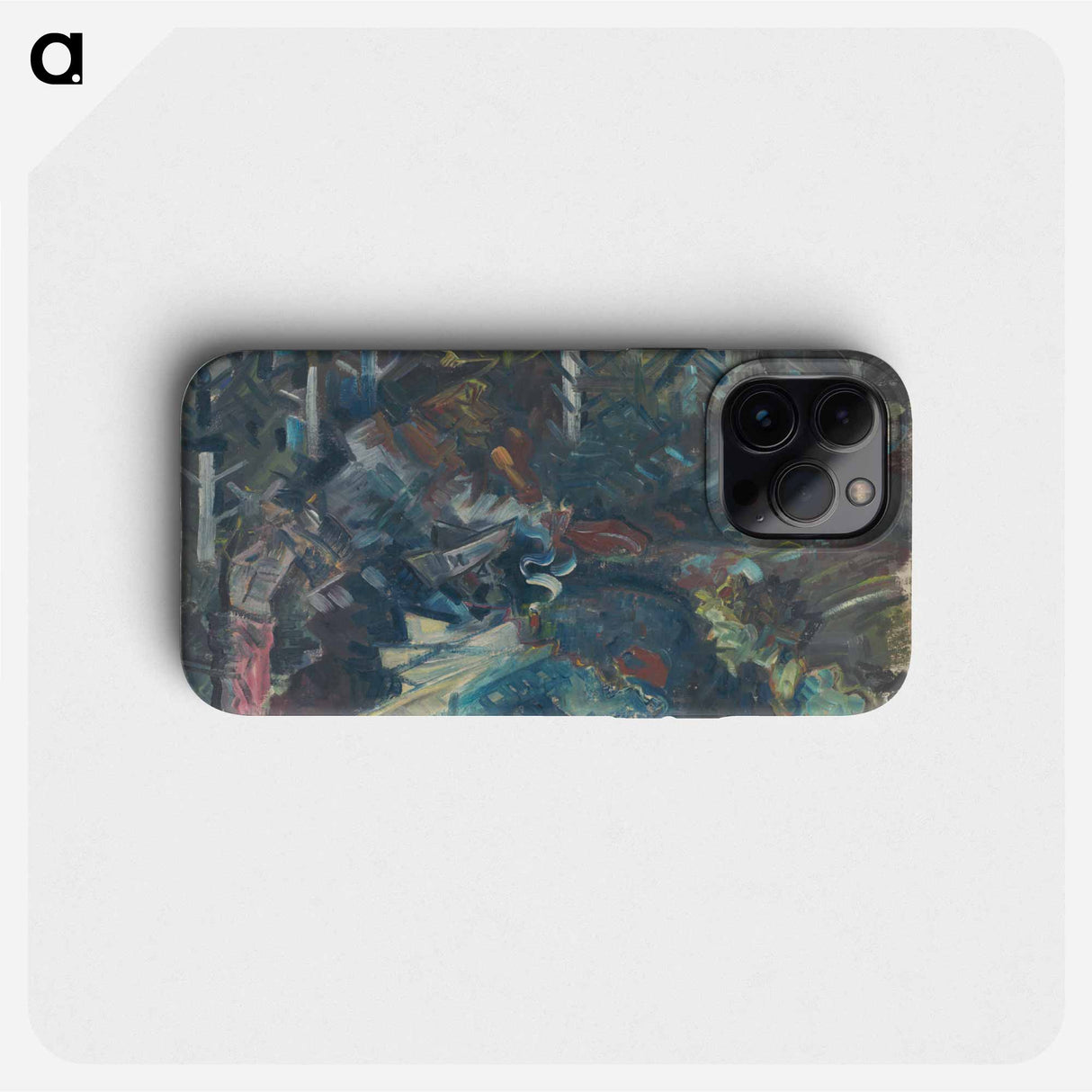 Group of men in the woods - アーノルド ピーター ワイズ クビンチャン Phone Case.