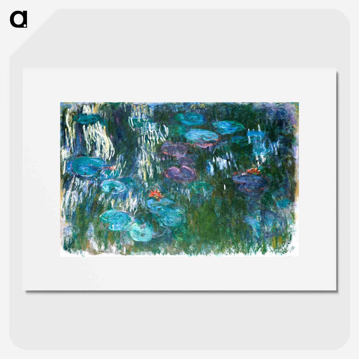 Water Lilies - クロード モネ Poster.