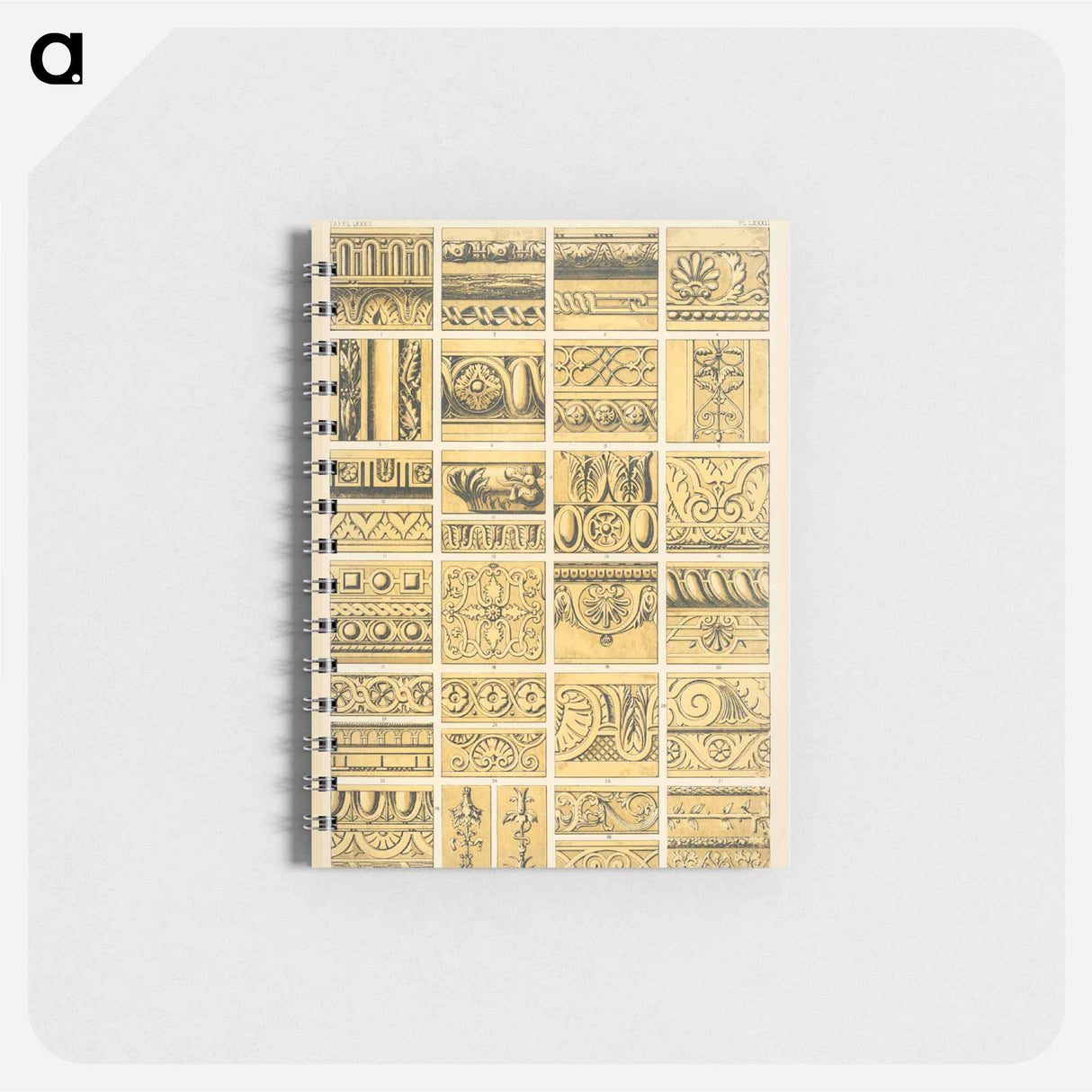 アートメモ帳-Nineteenth-Century Ornament Illustration
- 装飾の文法 Memo.