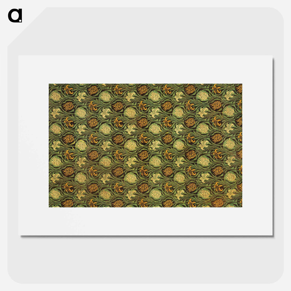 Tulip and Lily - William Morris Poster.