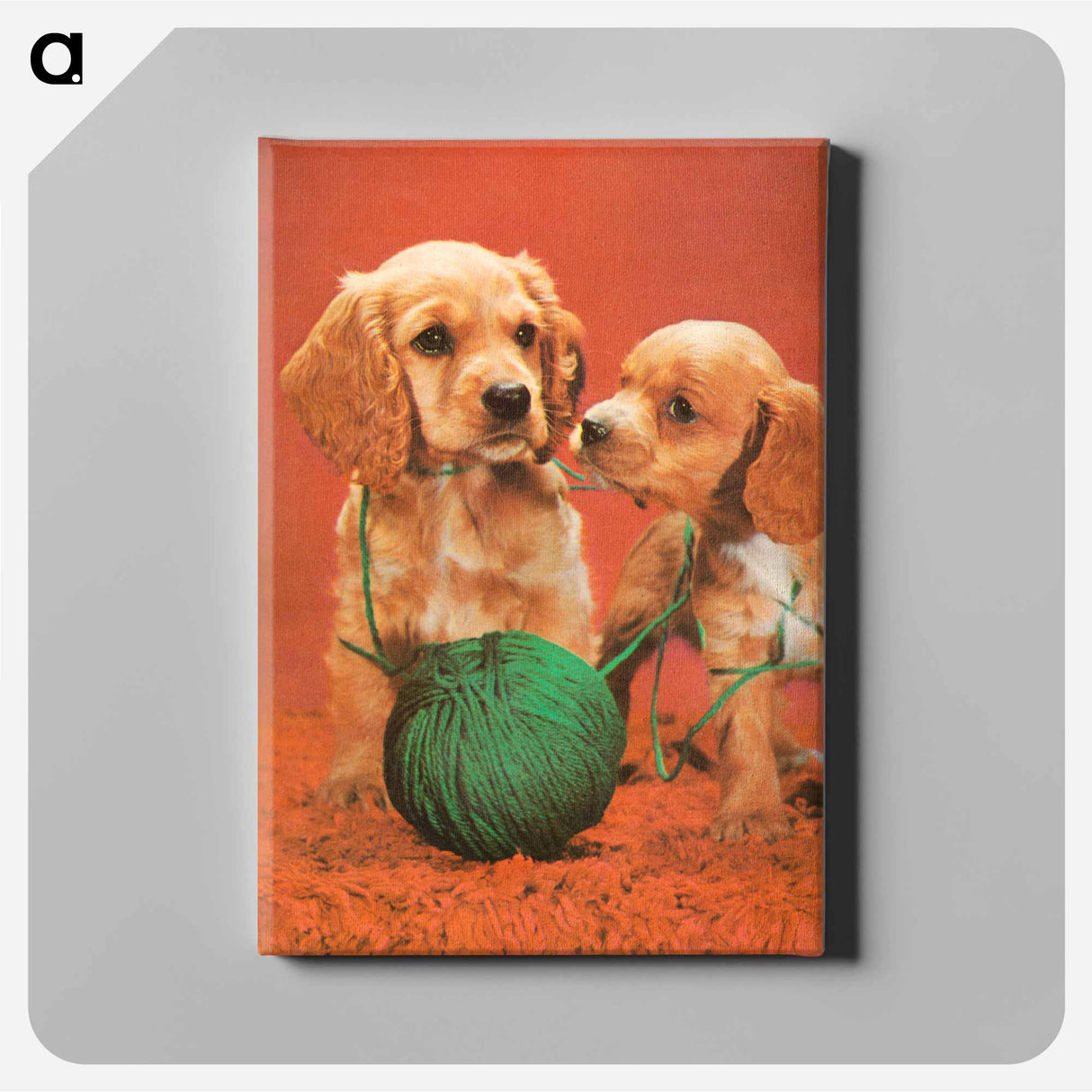アートパネル-Cocker Spaniels
- ボストン公共図書館 Canvas.