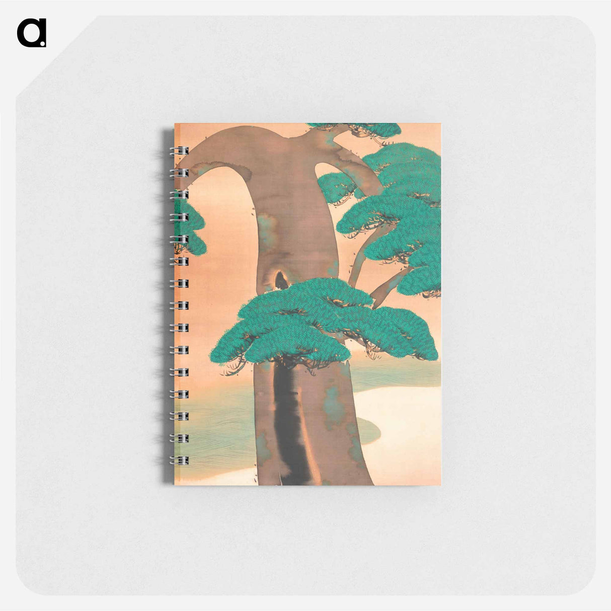 Noh Scene: Takasago - 神坂 雪佳 Memo.