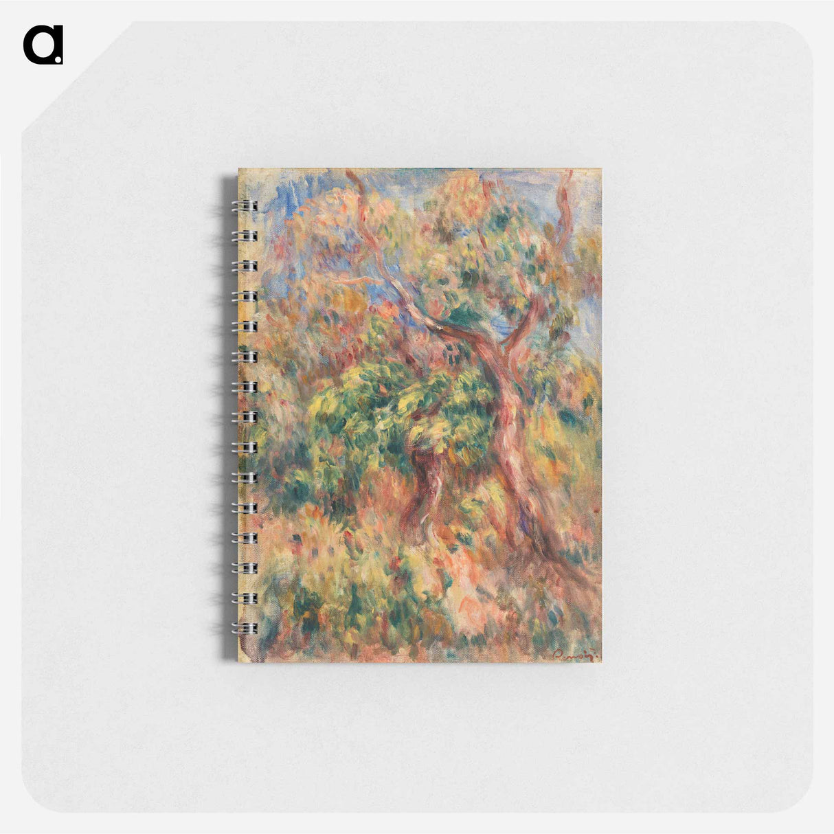 Landscape (Paysage) - ピエール オーギュスト ルノワール Memo.