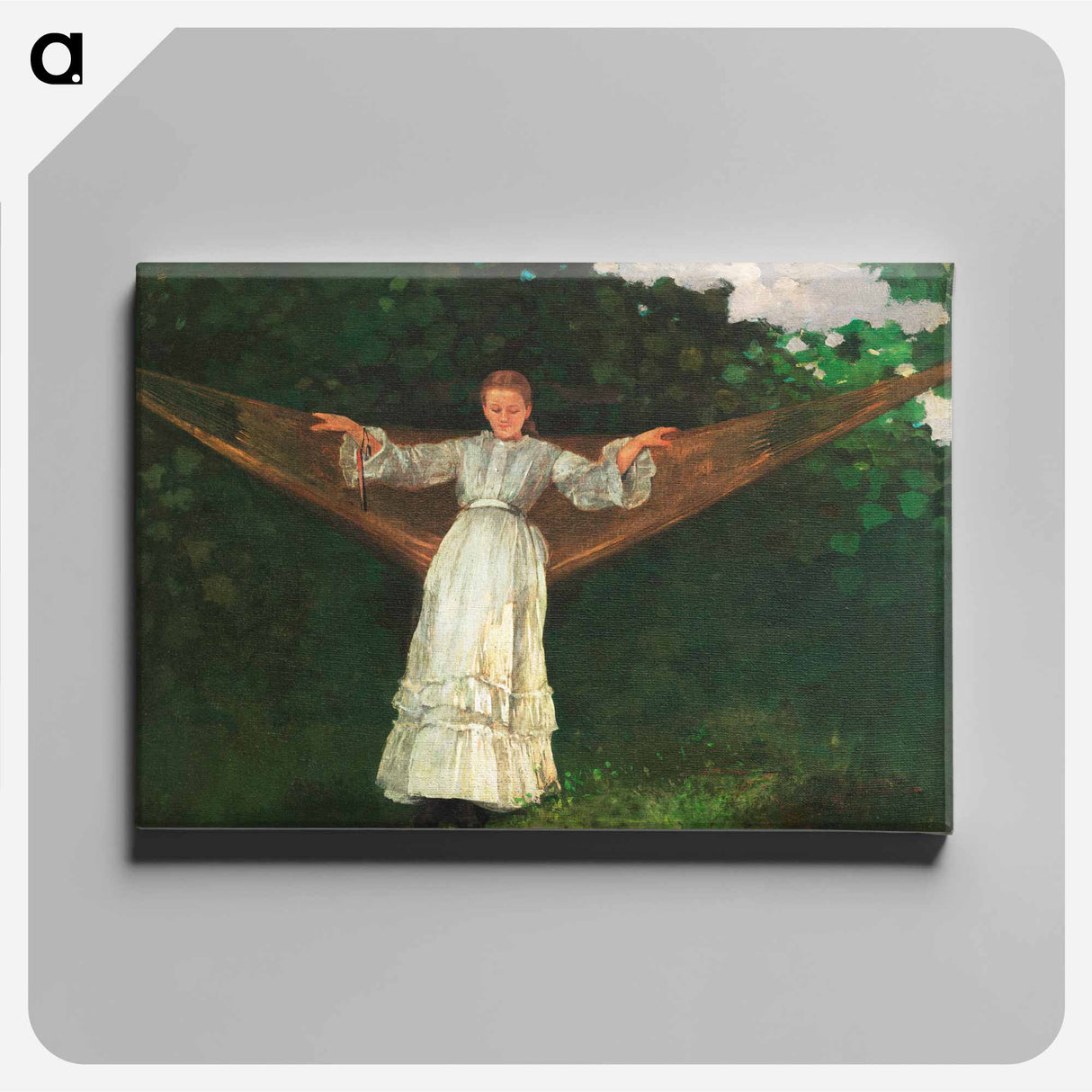 Summer Afternoon - ウィンスロー ホーマー Canvas.