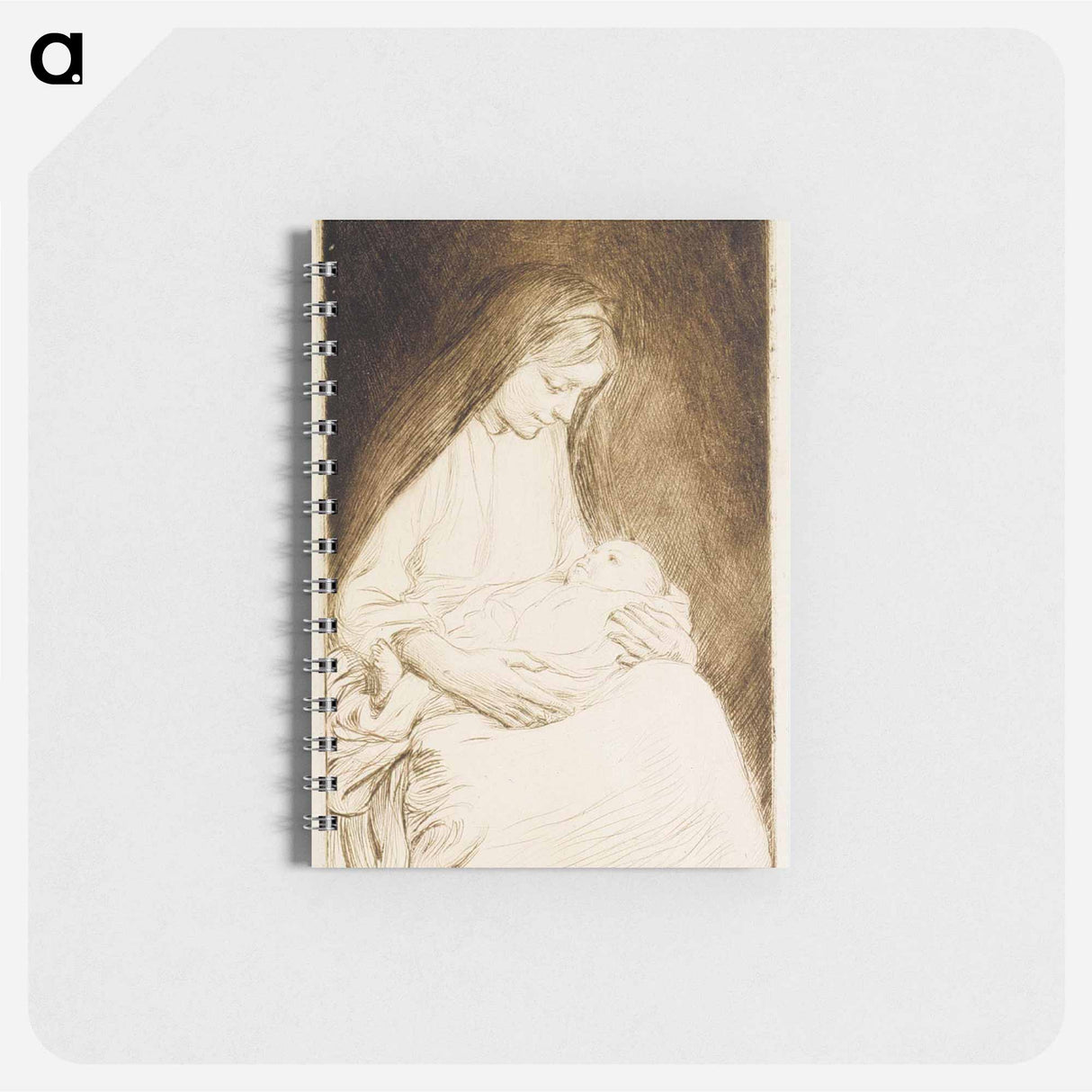 Madonna ja lapsi - アルバート エーデルフェルト Memo.