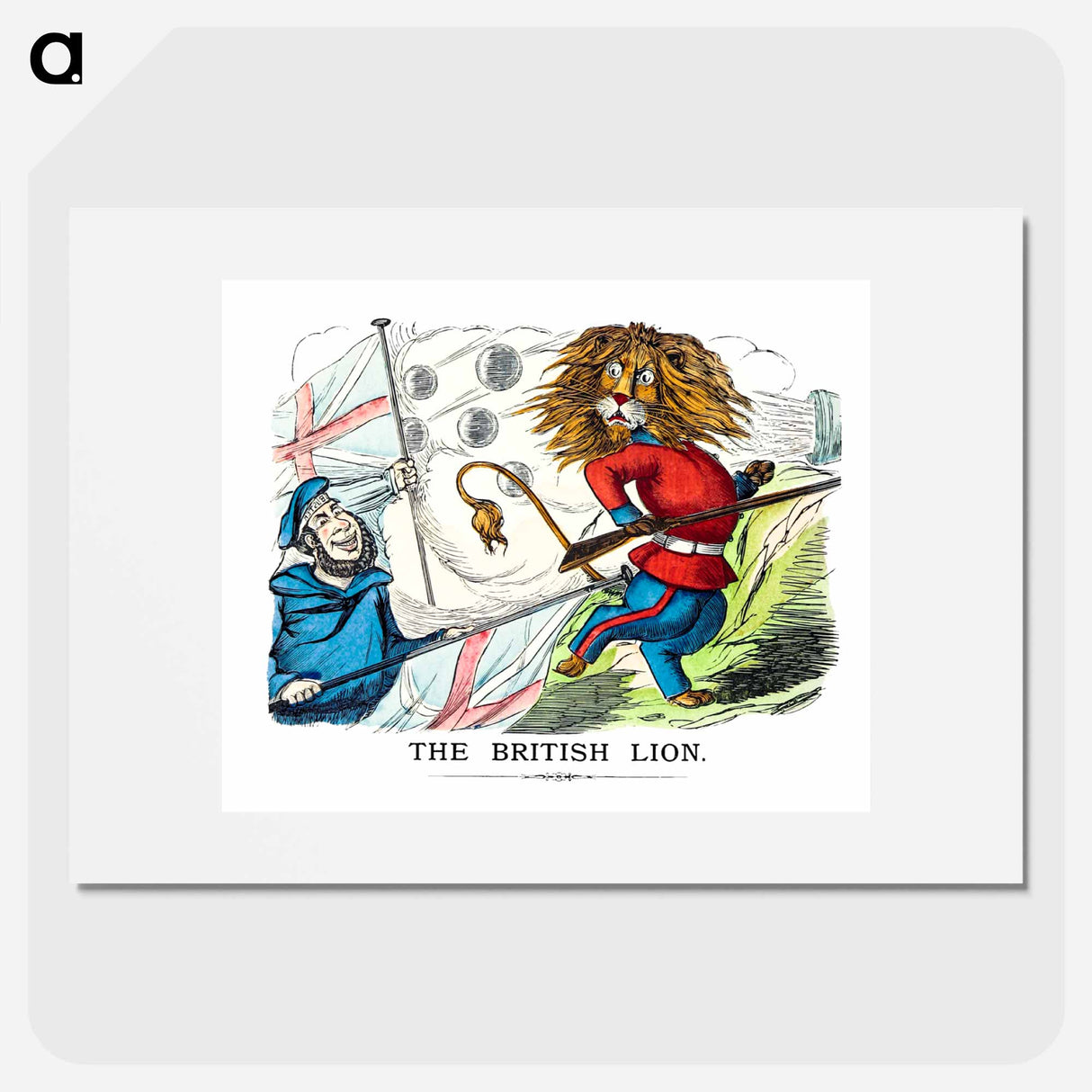 アートポスター-The British Lion from Un-Natural History Not Taught In Bored Schools
- 大英図書館 Poster.