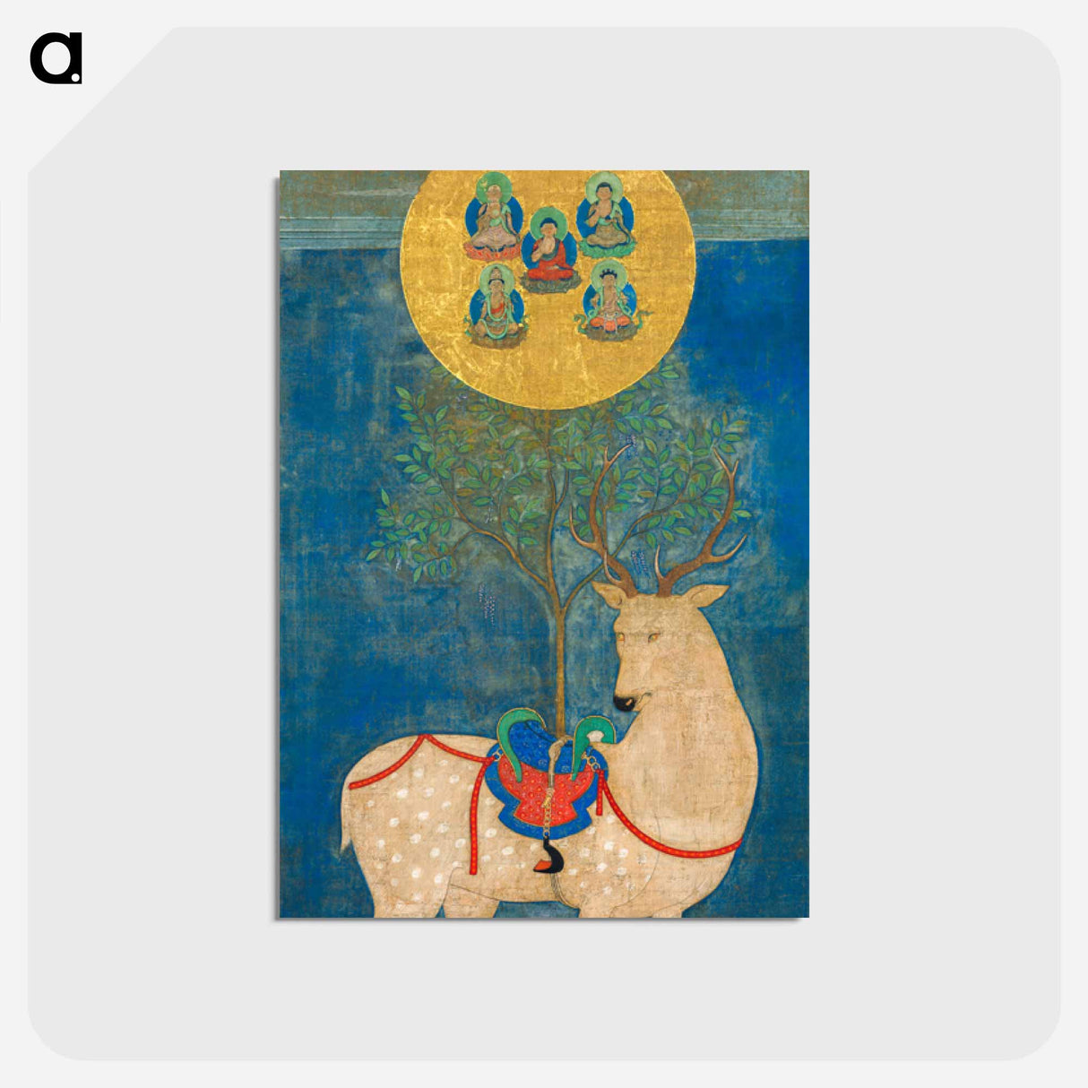 アートポストカード-Kasuga Deer Mandala
- クリーブランド美術館 Postcard.