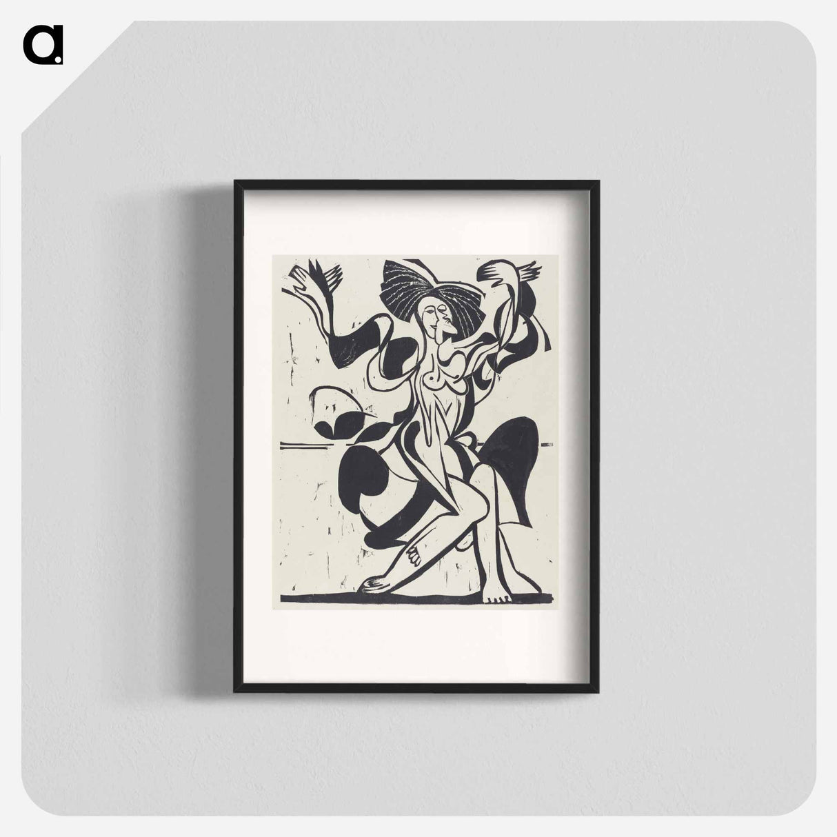 Mary Wigman's Dance - Ernst Ludwig Kirchner Poster.