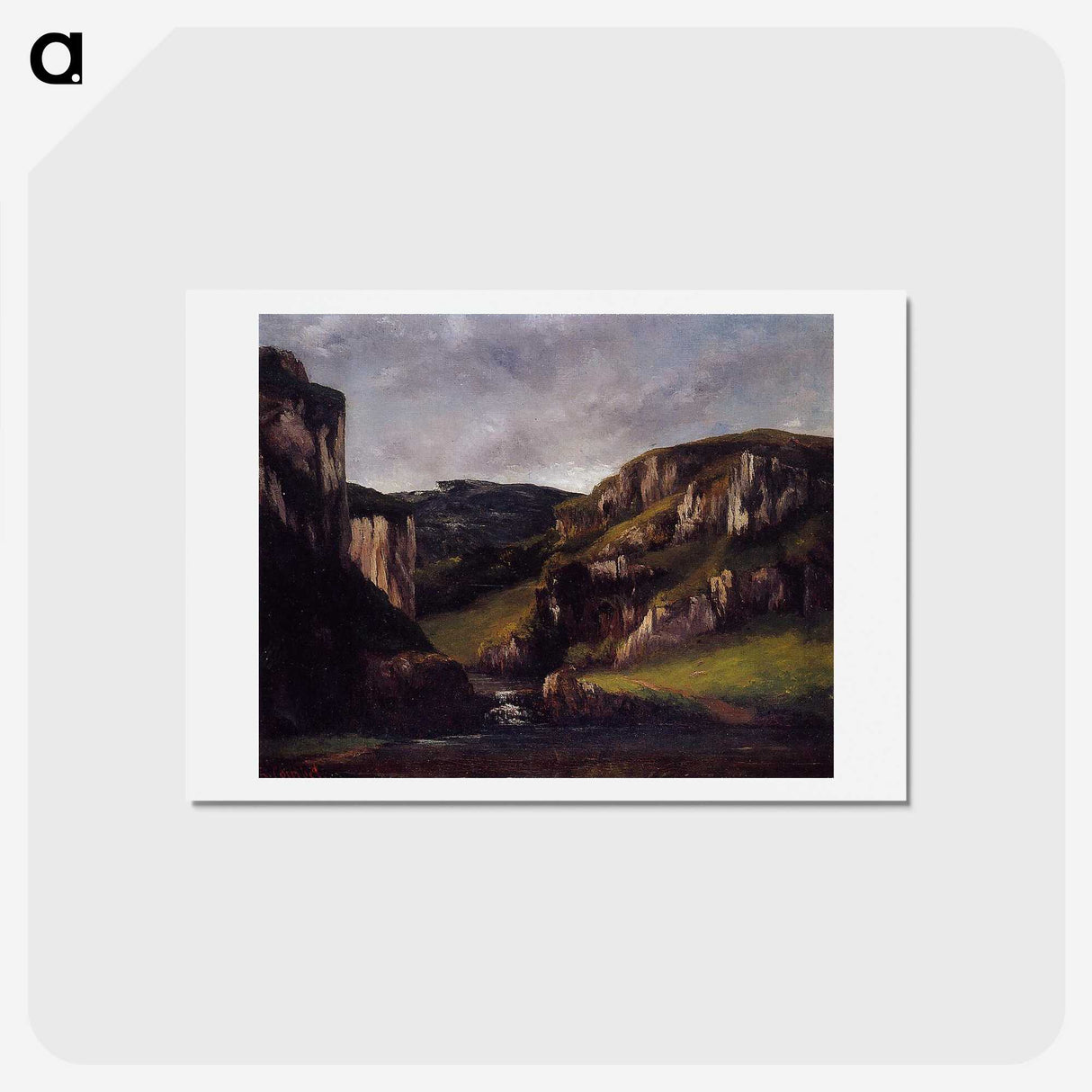 2-38_Gustave-Courbet_hagaki