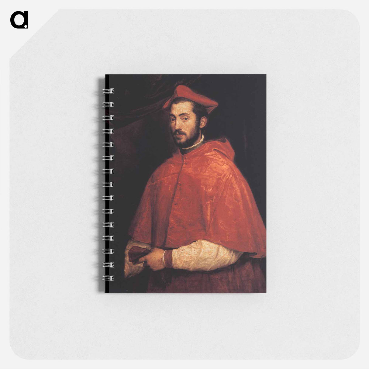 アートメモ帳-Cardinal Alessandro Farnese - ティツィアーノ ヴェチェッリオ Memo.