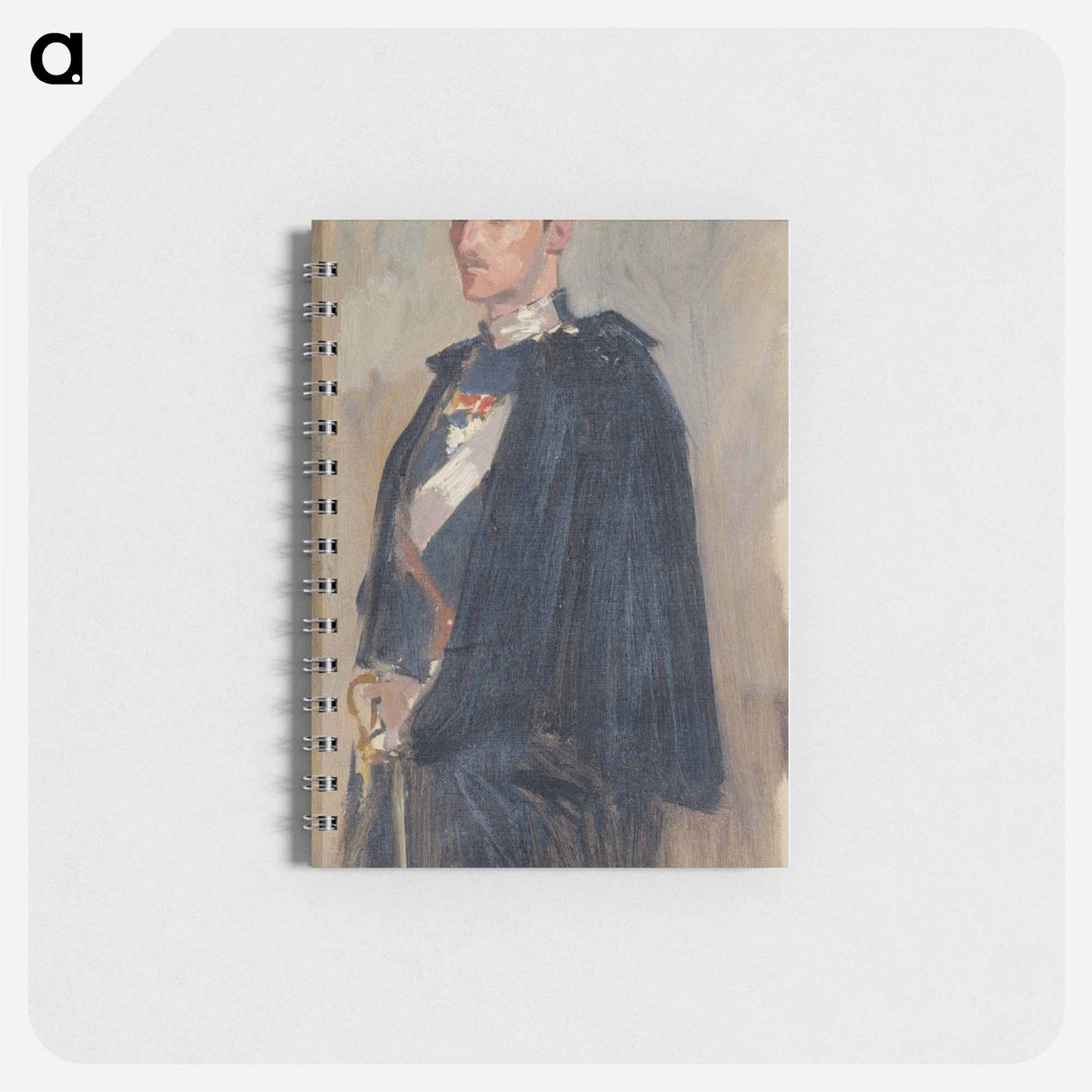 Skecth for the portrait of prince carl - アルバート エーデルフェルト Memo.