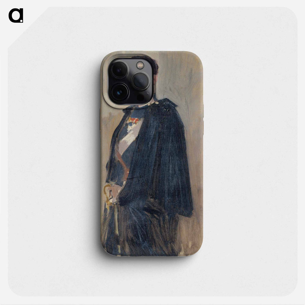 Skecth for the portrait of prince carl - アルバート エーデルフェルト Phone Case.