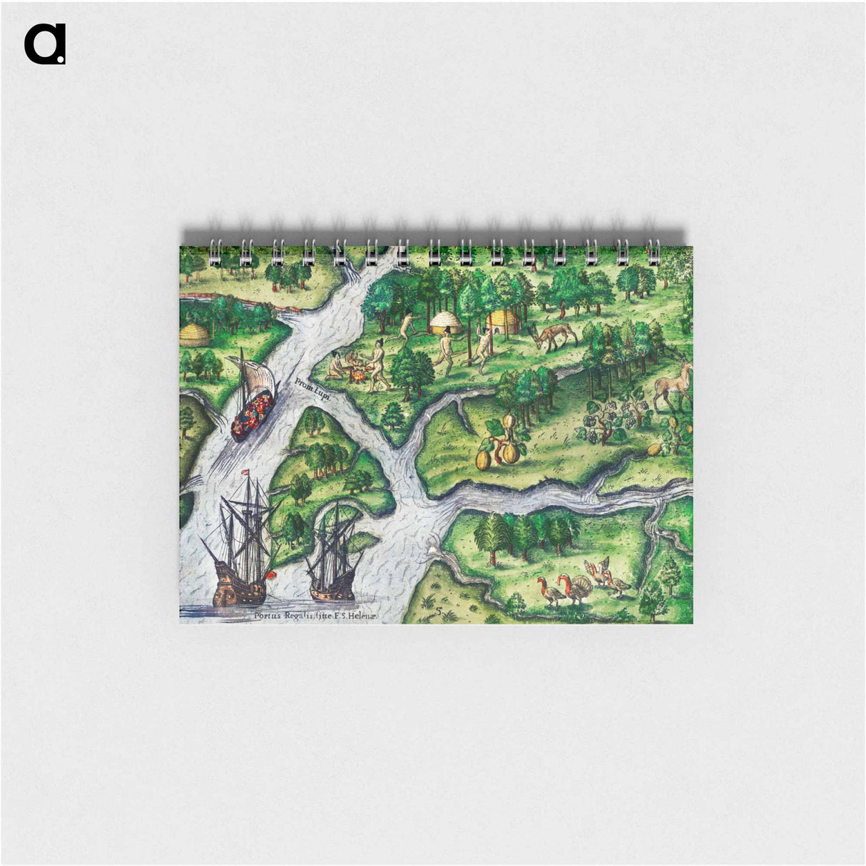 Port Royal, South Carolina - アンティーク地図 Memo.