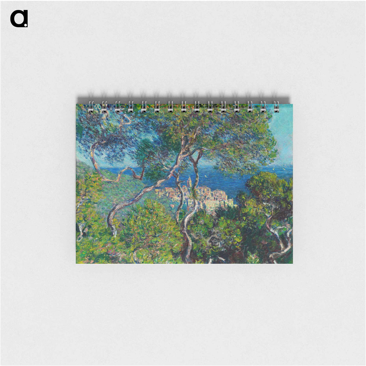 アートメモ帳-Bordighera - クロード モネ Memo.