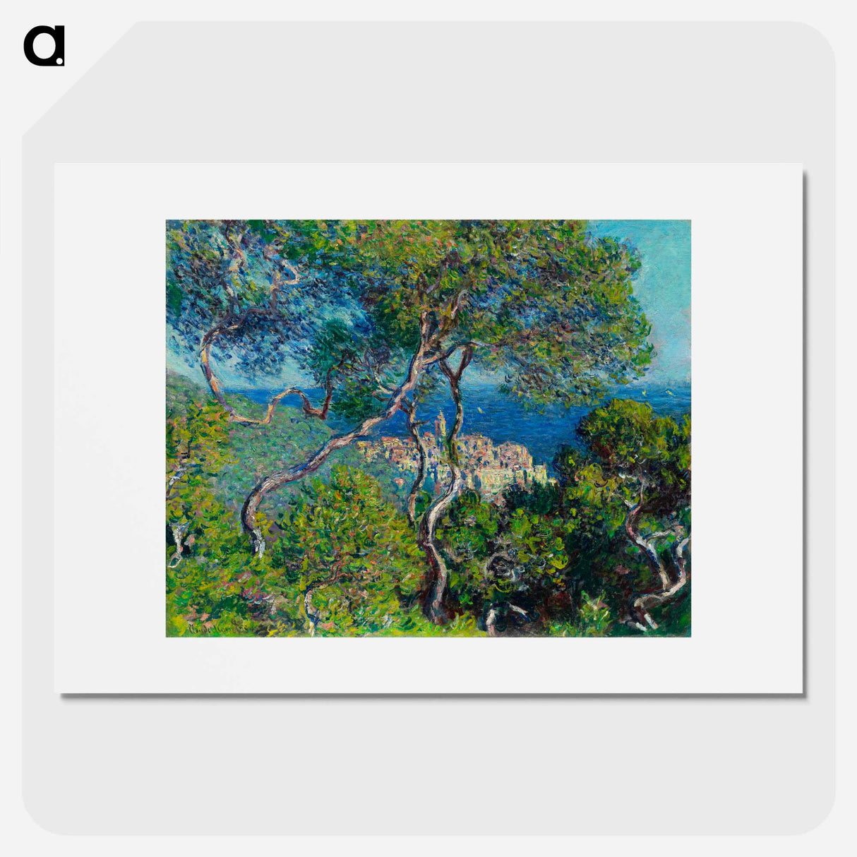 アートポスター-Bordighera - クロード モネ Poster.
