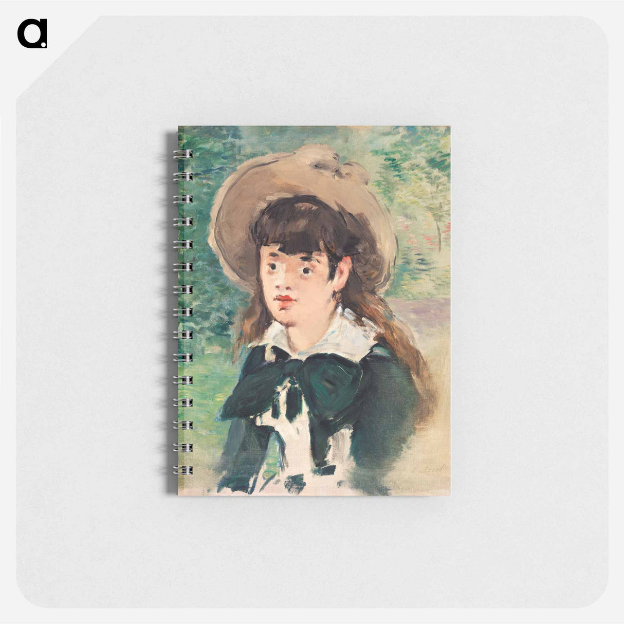 Young Girl on a Bench - エドゥアール マネ Memo.