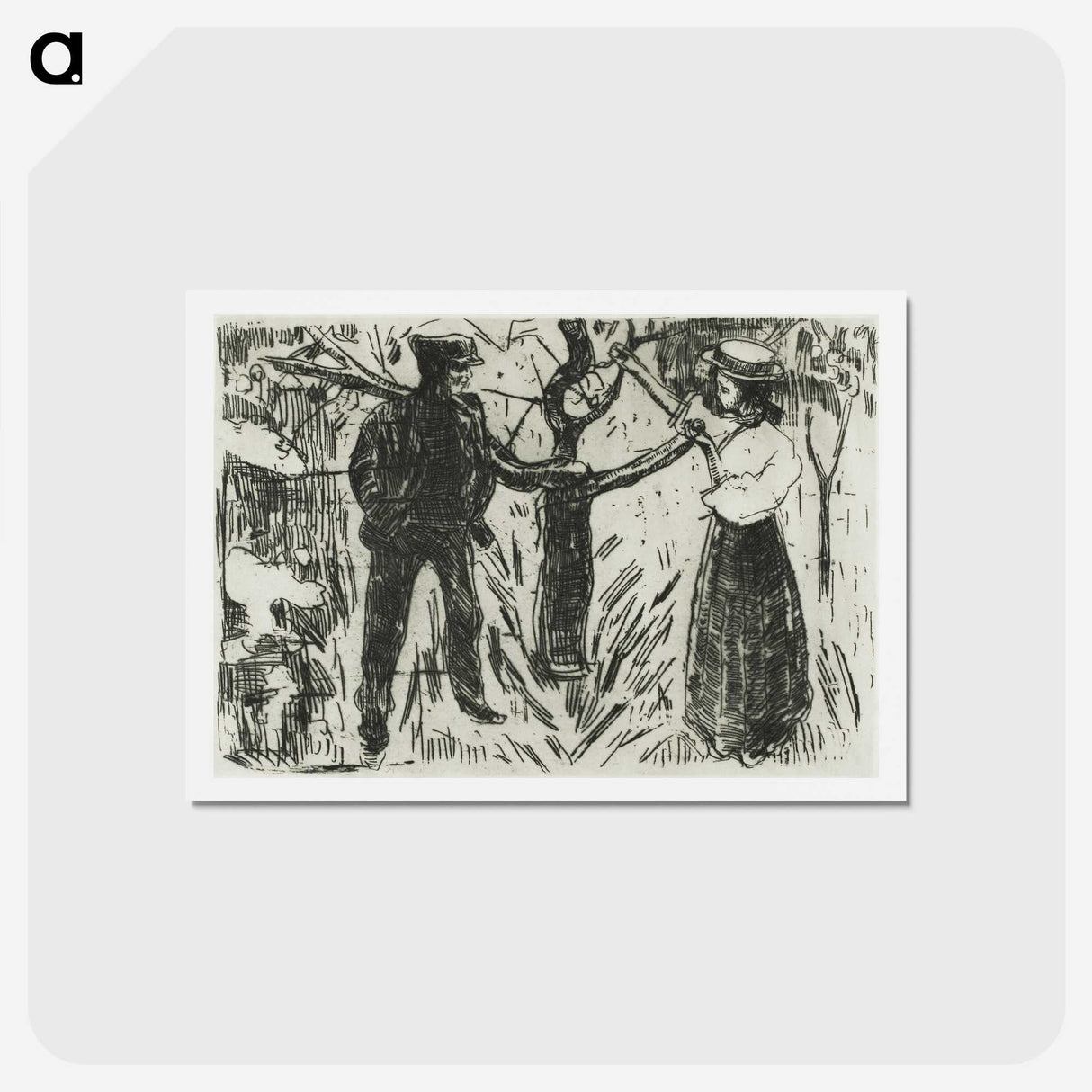 2-39_Edvard-Munch_hagaki