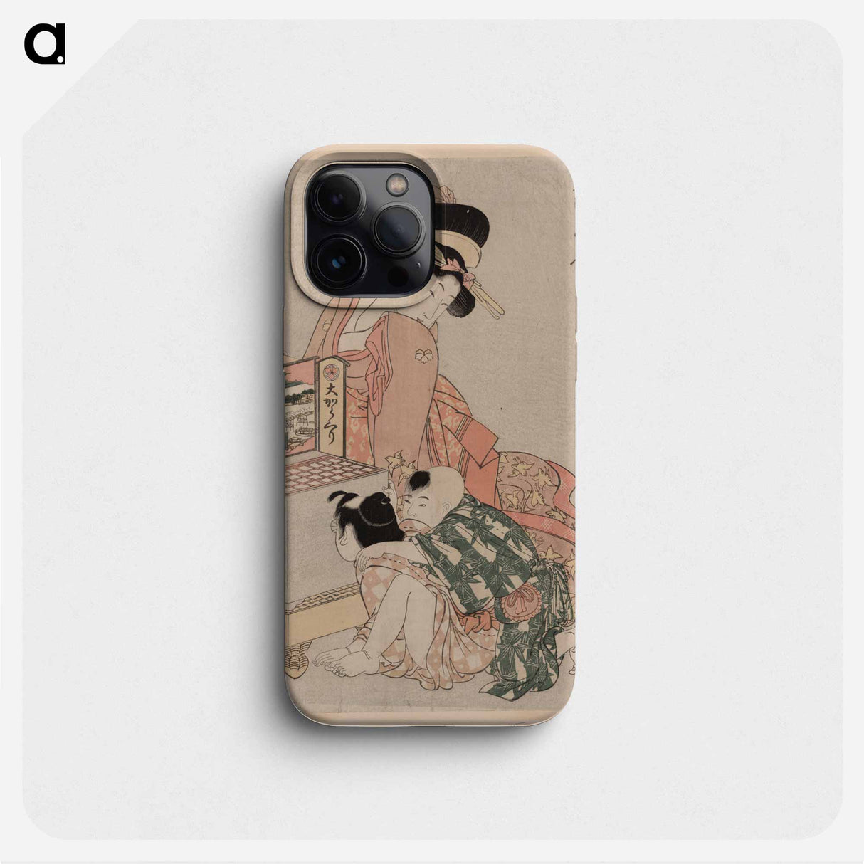 Ōkarakuri - 喜多川 歌麿 Phone Case.