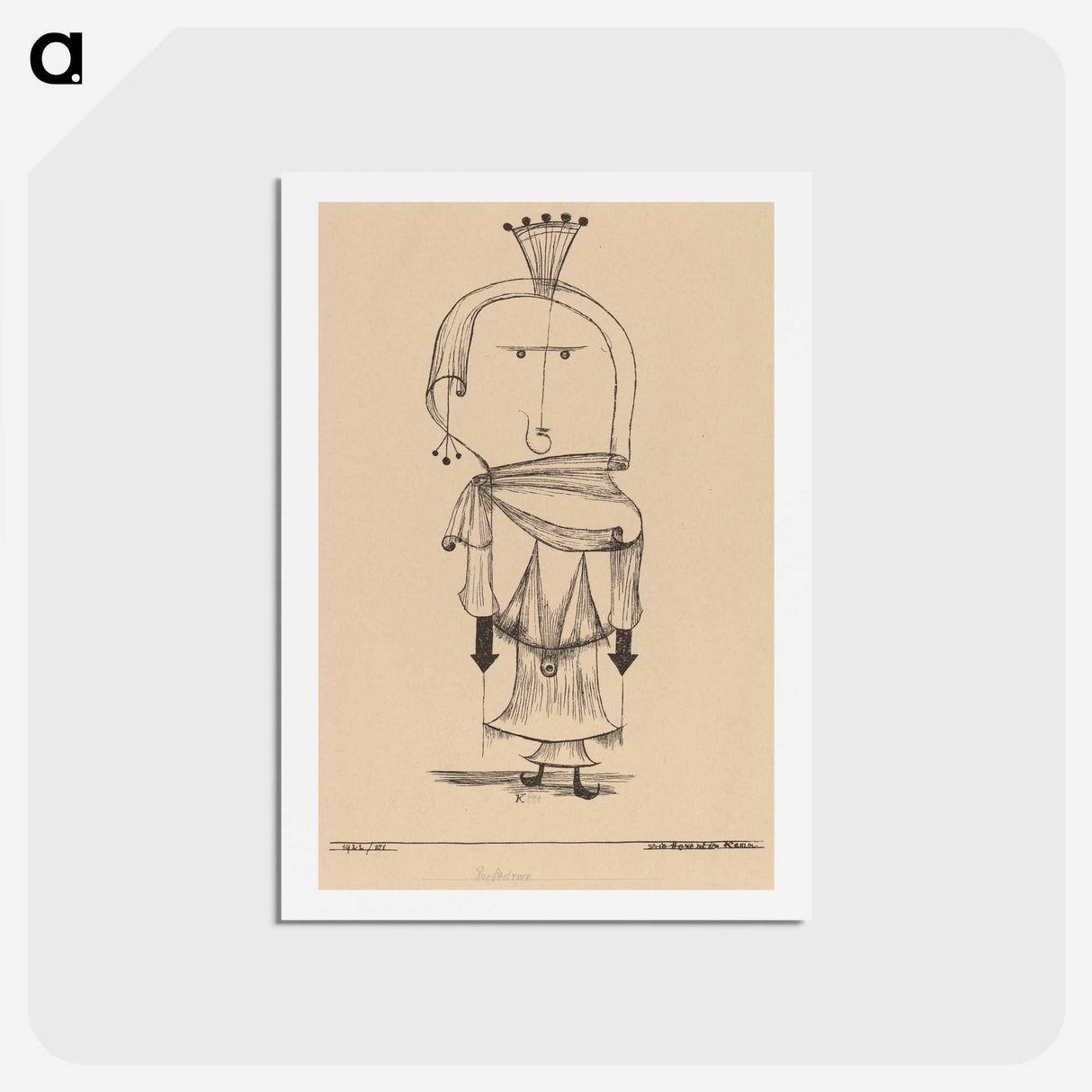2-39_Paul-Klee_hagaki