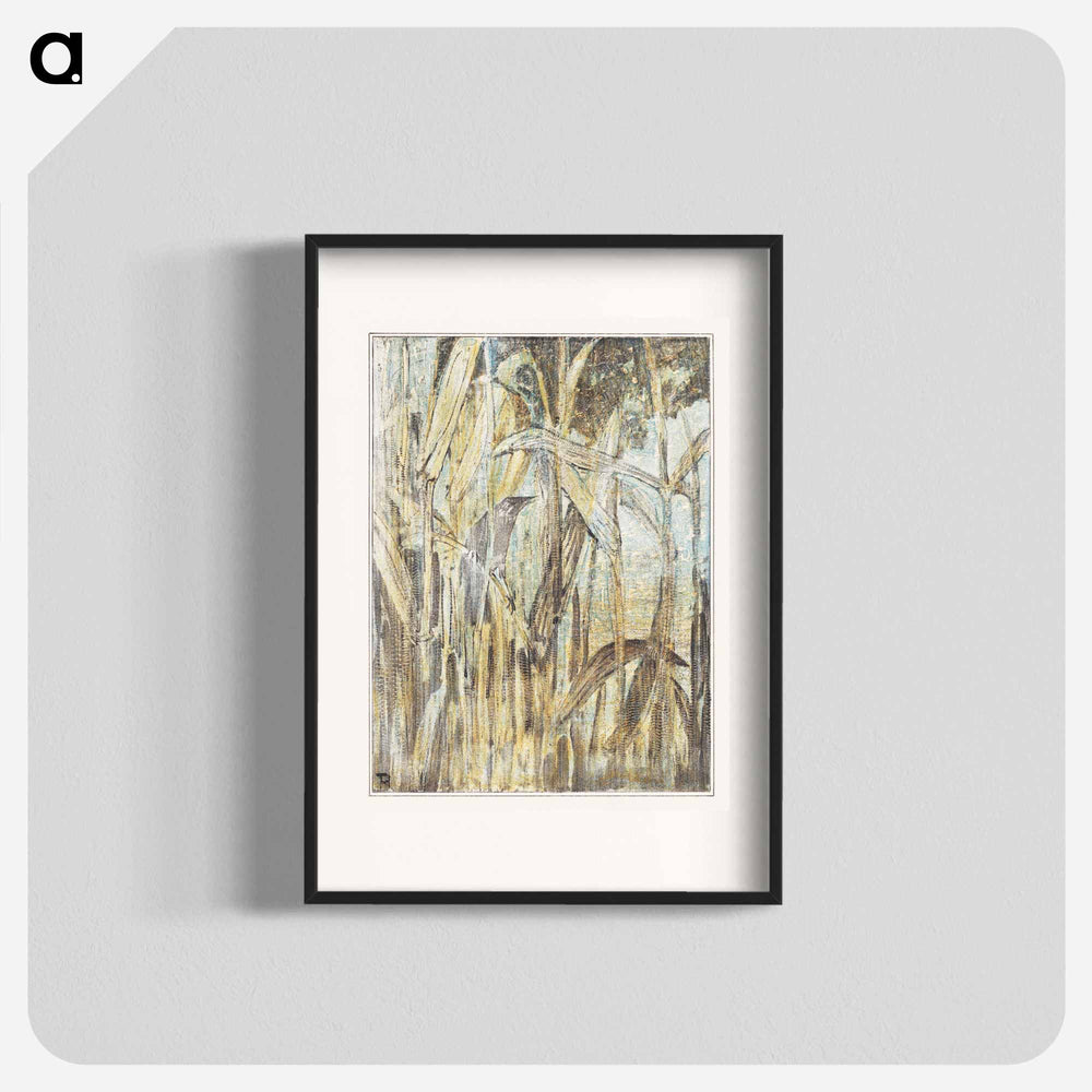 Vogel in het riet - Theo van Hoytema Poster.