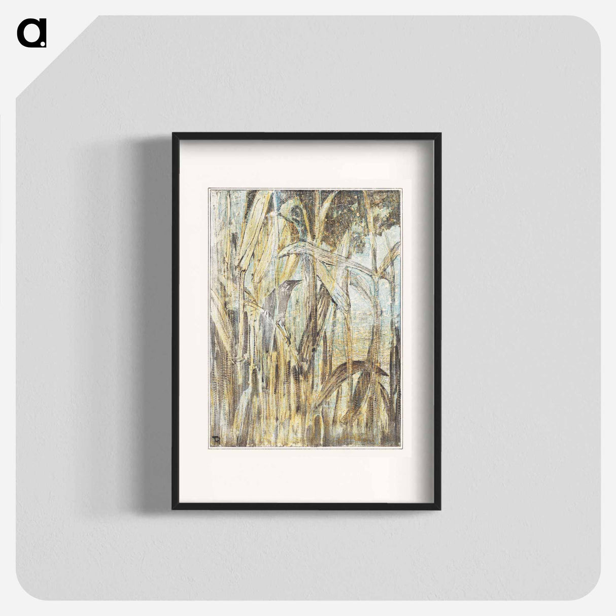 Vogel in het riet - Theo van Hoytema Poster.