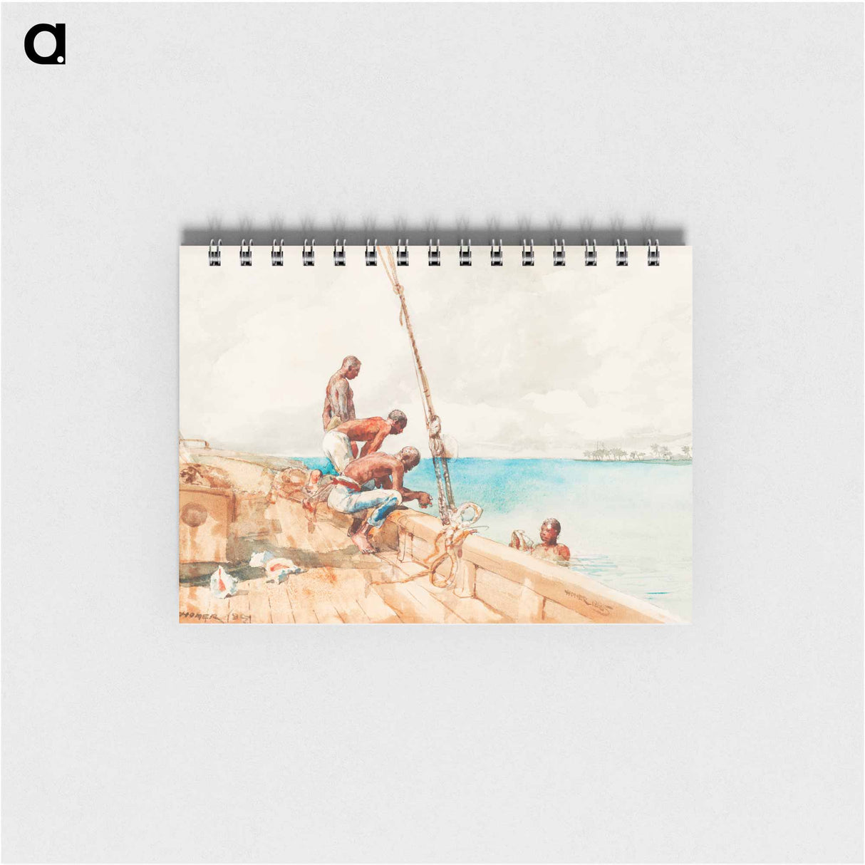 The Conch Divers - ウィンスロー ホーマー Memo.