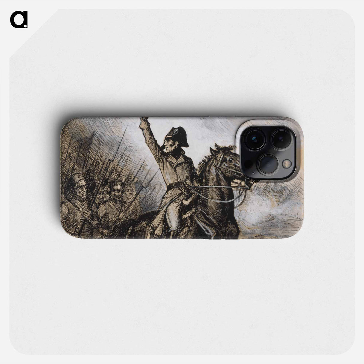 Döbeln juuttaalla-runon alkuvinjetti - アルバート エーデルフェルト Phone Case.