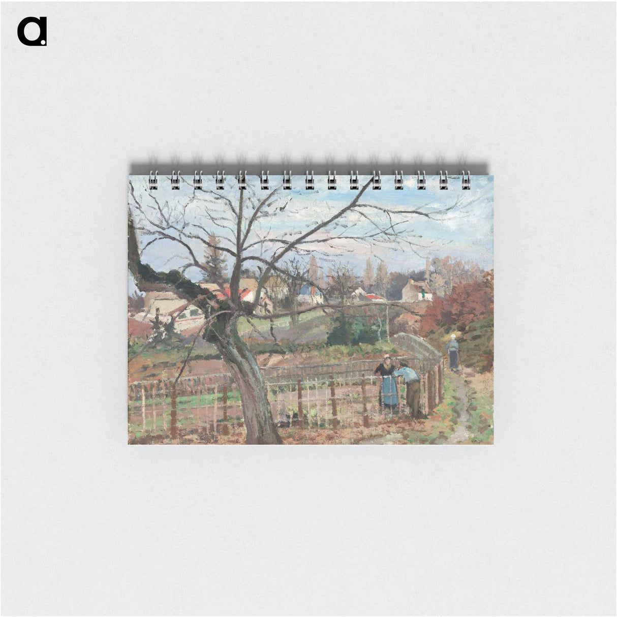 The Fence - カミーユ ピサロ Memo.