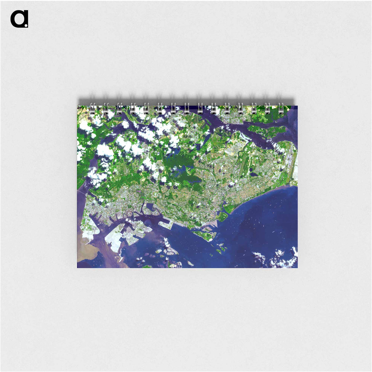 アートメモ帳-Singapore from Space
- 上空からの地球 Memo.