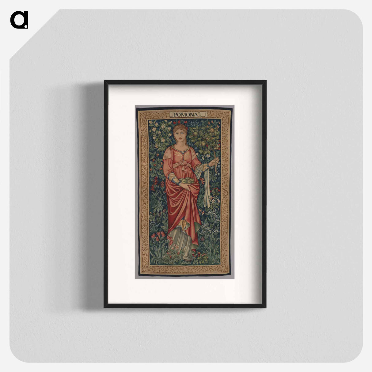 Pomona, Pomona (from Flora and Pomona) - エドワード バーン ジョーンズ Poster.