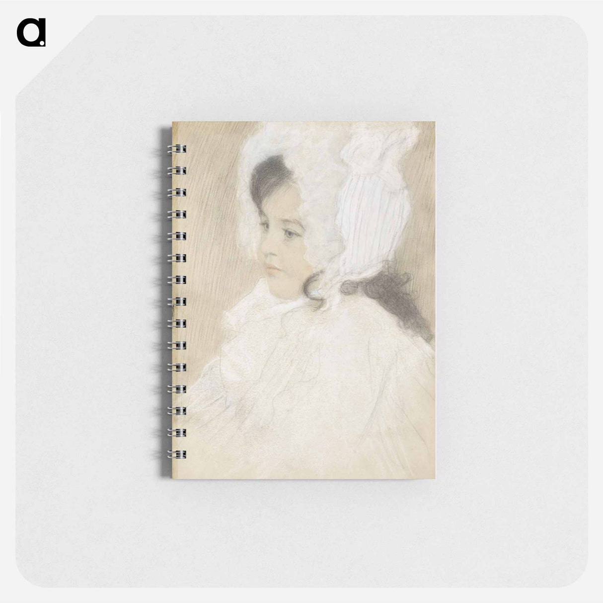 Portrait of a child (Marie Moll) - グスタフ クリムト Memo.