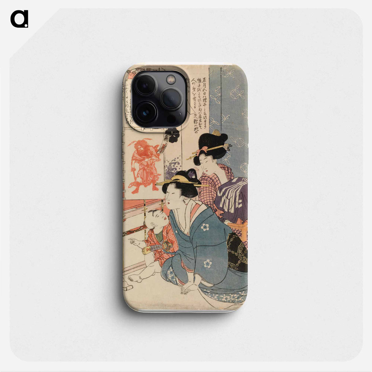 Boys' day on the fifth day of the fifth moon - 喜多川 歌麿 Phone Case.